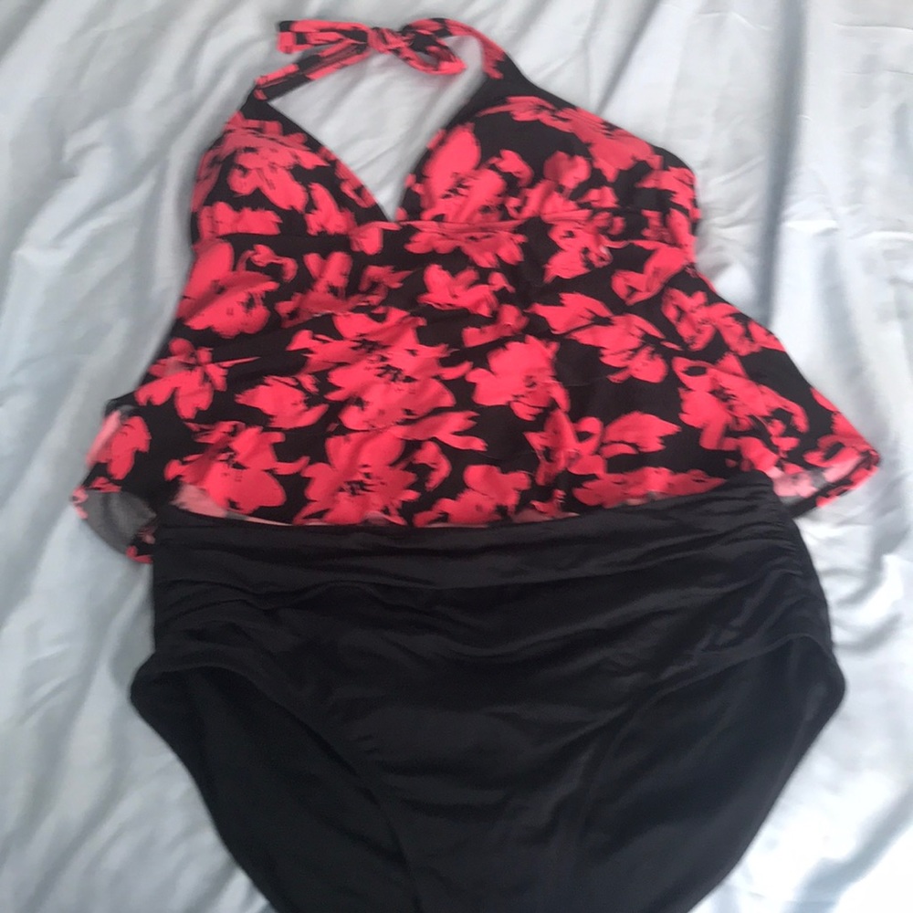 Two piece bathing suit